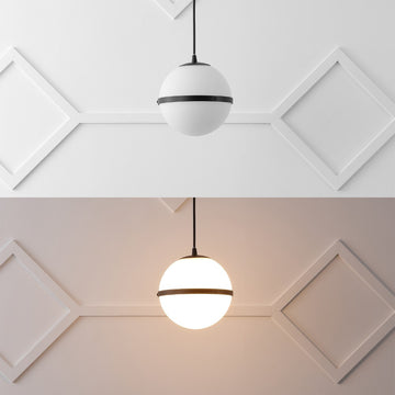 Porter 8" Modern Minimalist Globe LED Pendant Light